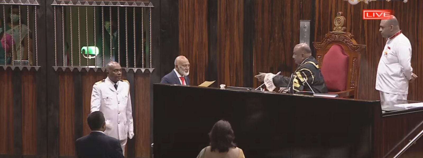 Fowzie returns to Parliament; takes oath as an MP